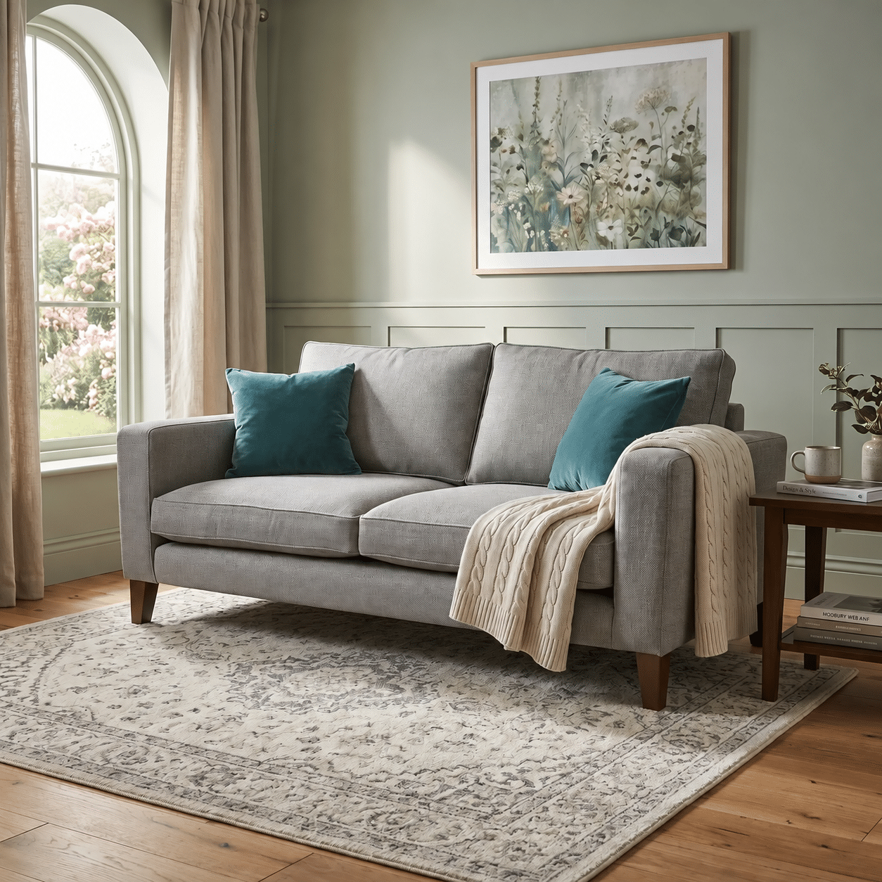 Modbury sofa in a furnished living room